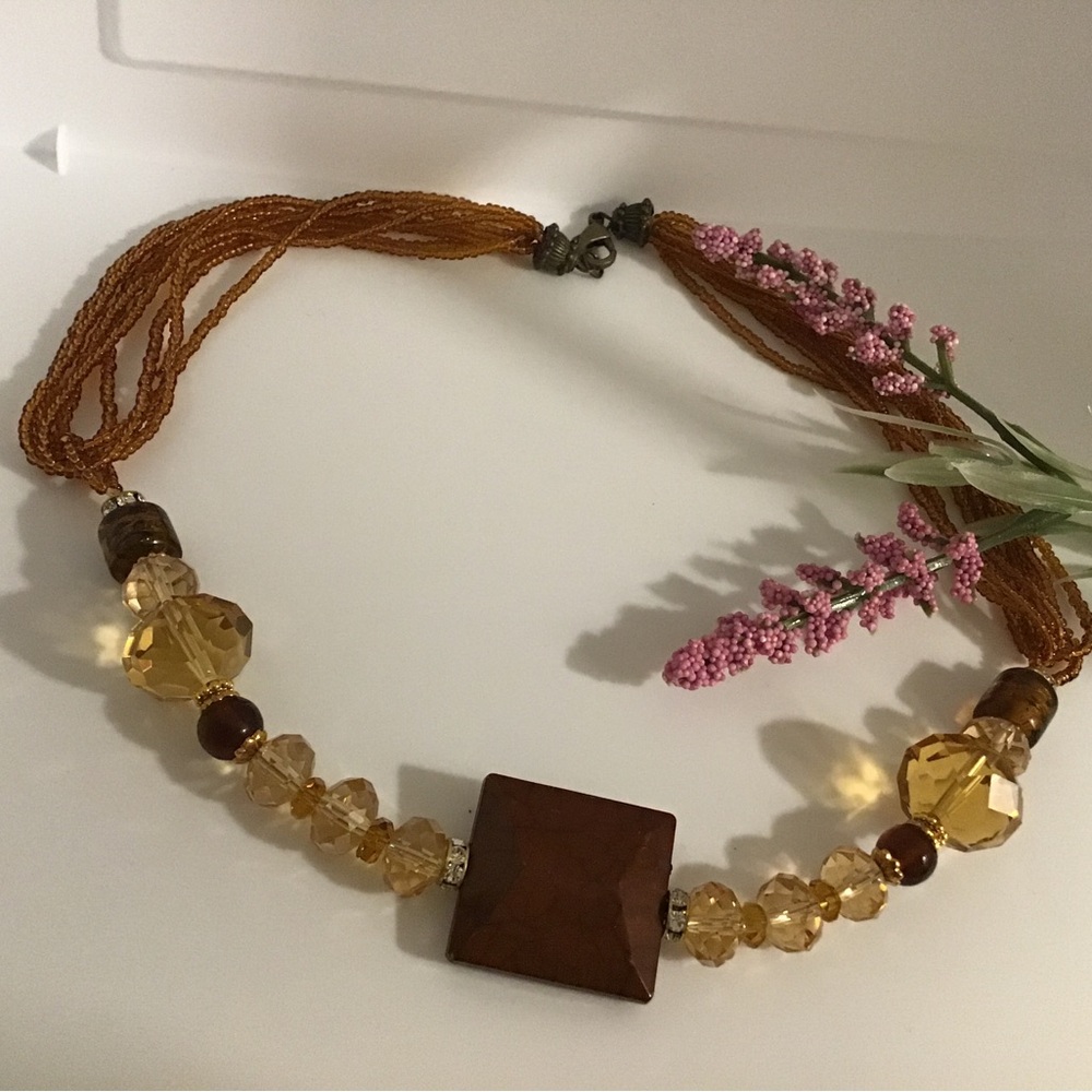 Brown Necklace
